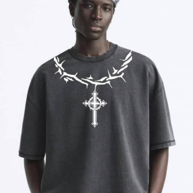 Cross & Thorn crown T-shirt
